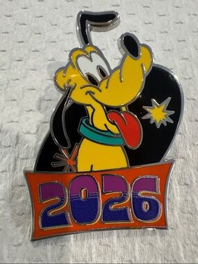 Disney Parks Pluto 2026 collectible trading pin mystery pin pack diamond back